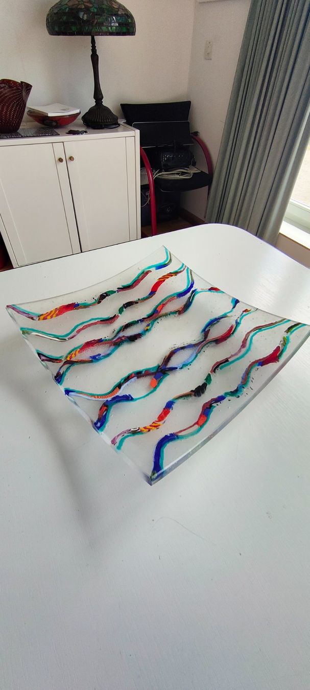 Schalen: FUSİNG SCHALE 40X40 cm "UNIKAT" – Gebraucht aus Volketswil von rerererarara 7