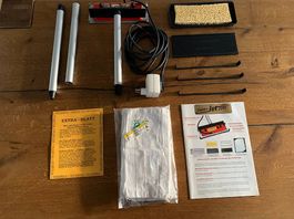 Elektrischer Fensterputzer Elektro Jet mit Aluminium Stiel