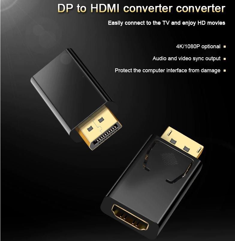 Convertitori: DP-Stecker auf HDMI-Buchse 4K 2160P – Nuovo e nell'imballaggio originale da Unterägeri venduto da RmOnline 6