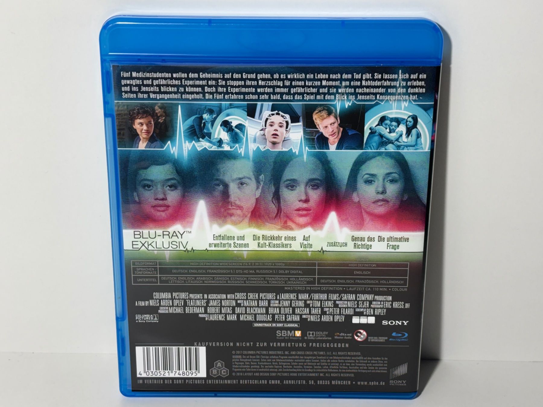 Tutti i DVDs: Flatliners Blu Ray – Usato da Wilderswil venduto da Sstriker 1