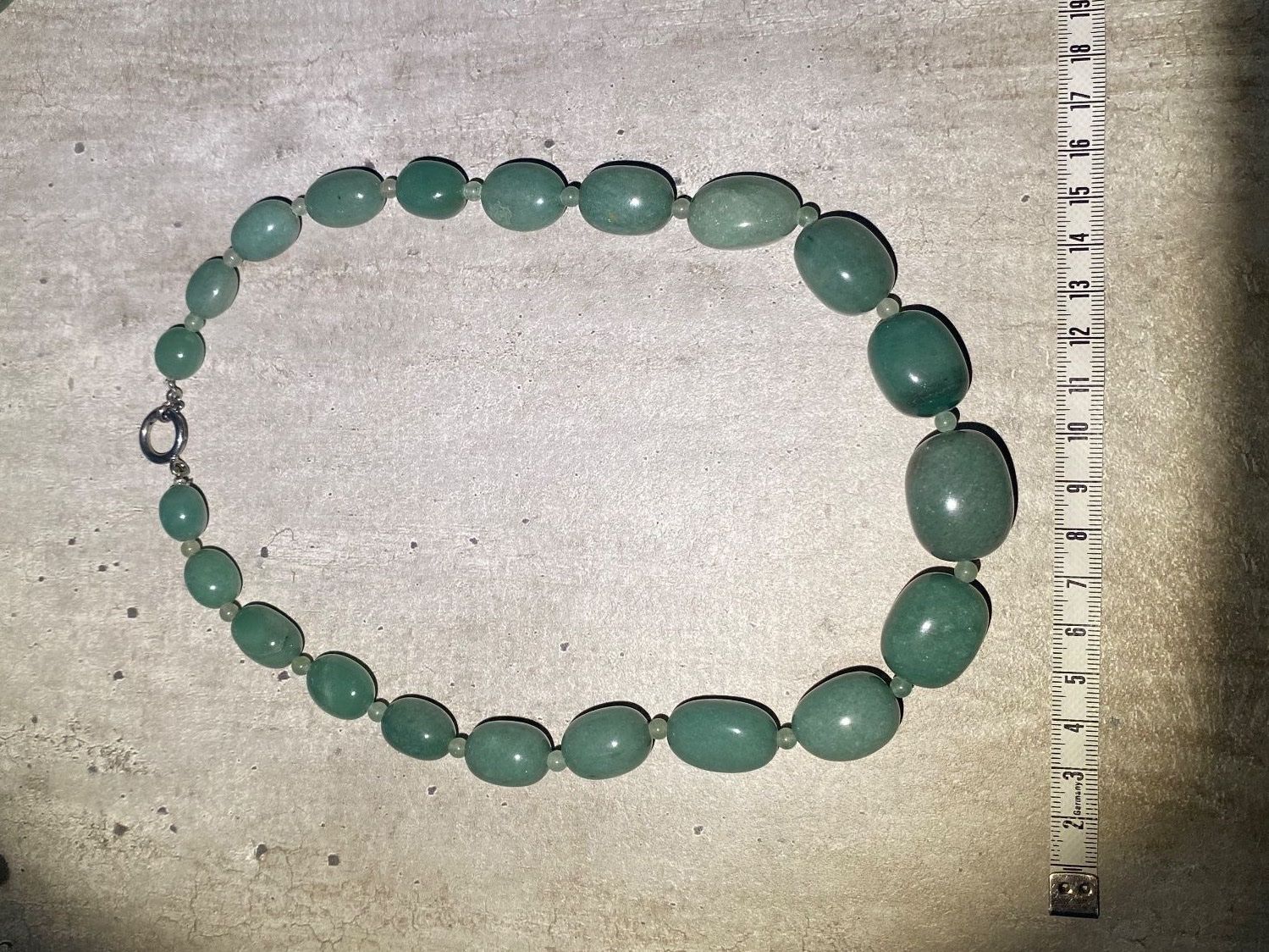 Catenine: Aventurine - natürlich - Edelstein Halskette – Nuovo e nell'imballaggio originale da Laax GR venduto da krippenfiguren-laax 4