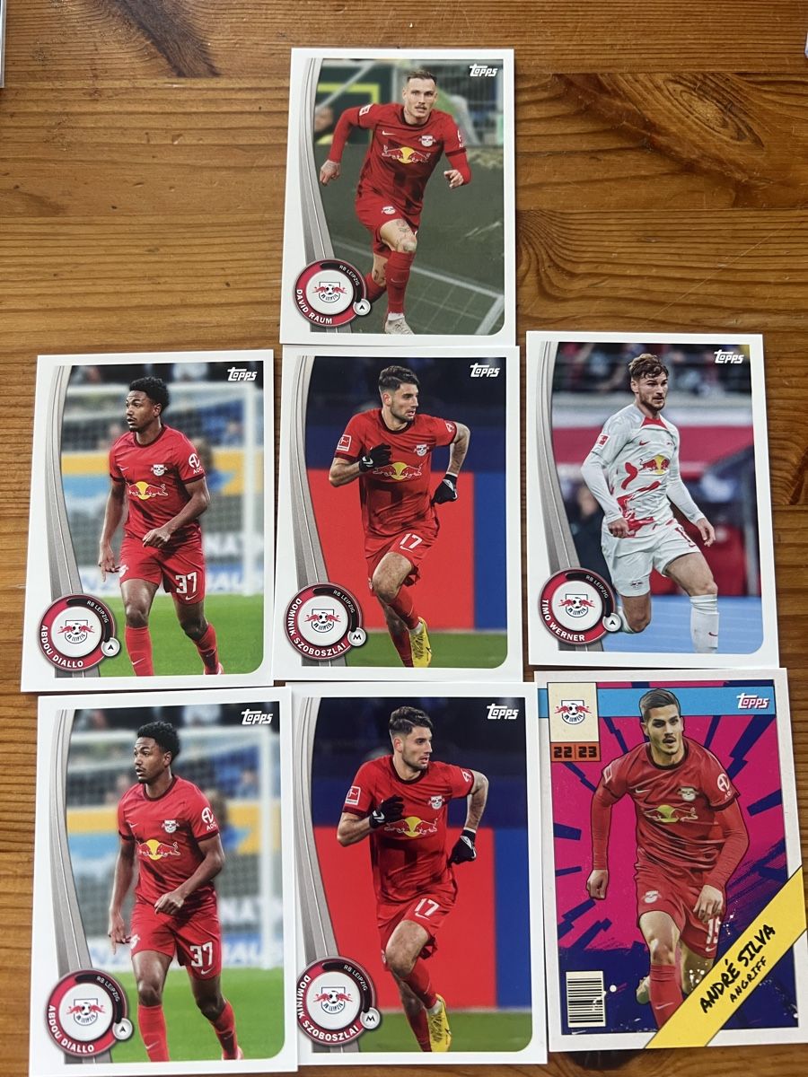 Topps Carte collezionabili: Topps RB Leipzig Basekarten – Usato da Uhwiesen venduto da maflo2