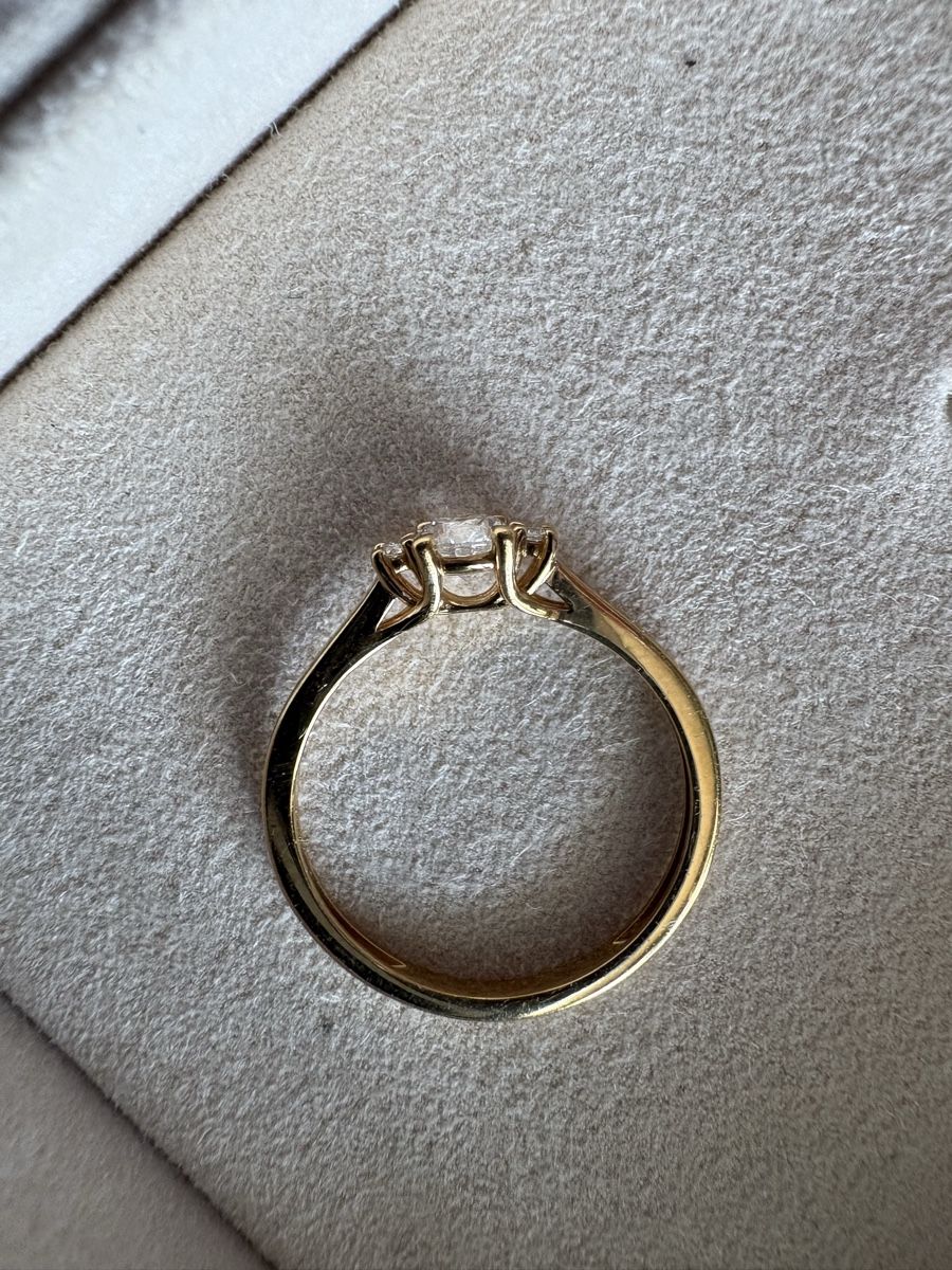 Anelli: Gelbgoldring 0.27ct lab grown Diamanten – Nuovo (secondo la descrizione) da Fehren venduto da Frischki 6