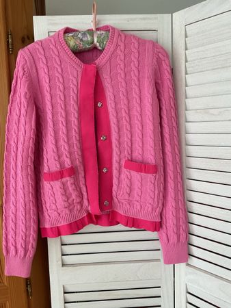 ZARA Strickjacke pink Grösse L sehr guter Zustand