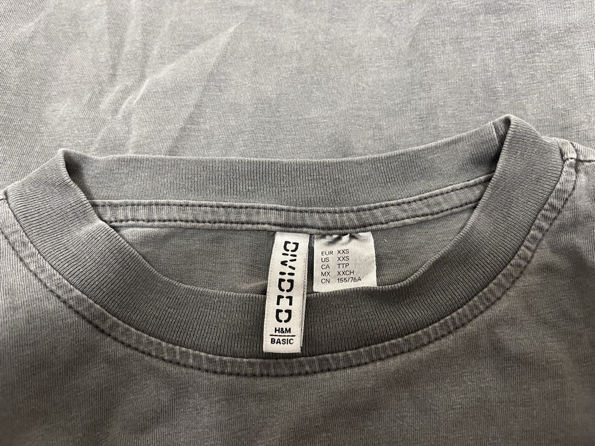 H&M T-Shirts: T-Shirt anthrazit oversized XXS neu – Neu (gemäss Beschreibung) aus Birrwil von vanyboo 2