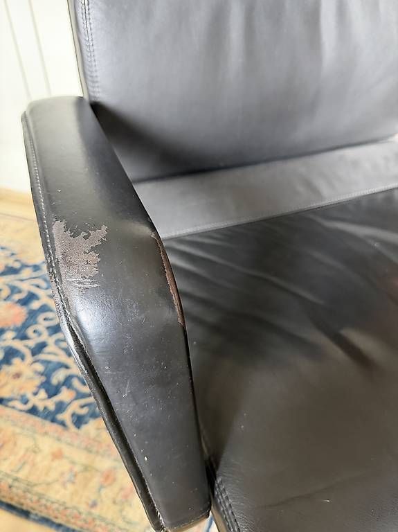 Poltrone: Leder Bürosessel mit Rollen  – Usato da Ottenbach venduto da _elena99_ 3