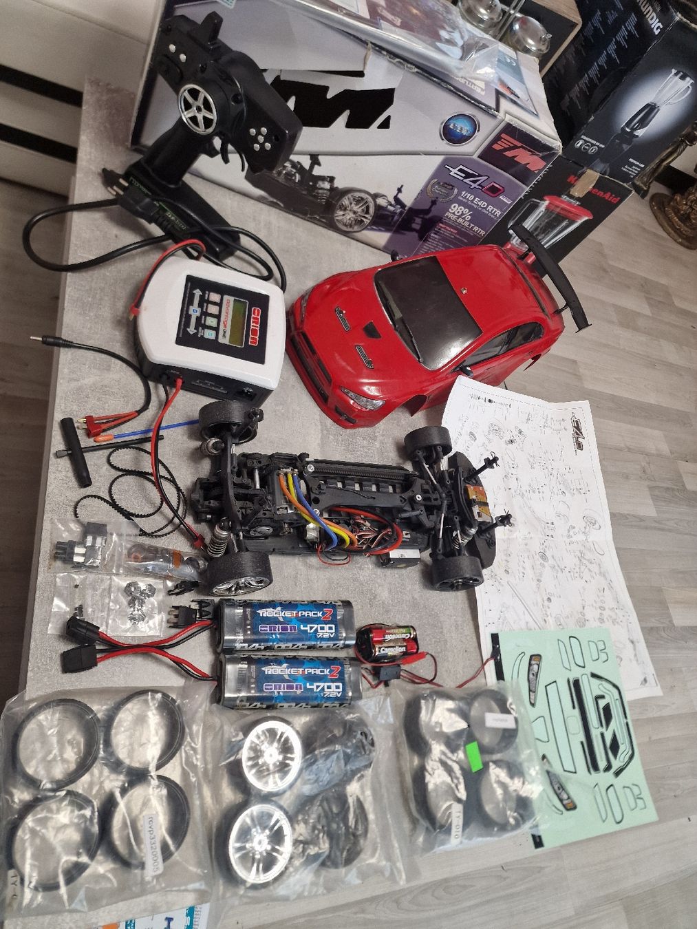 Team Magic Modellismo RC: TM  1/10 Team Magic E4D RTR RC Drift Car Mitsubishi Lancer  – Usato da Herzogenbuchsee venduto da ioa_zcm6 9