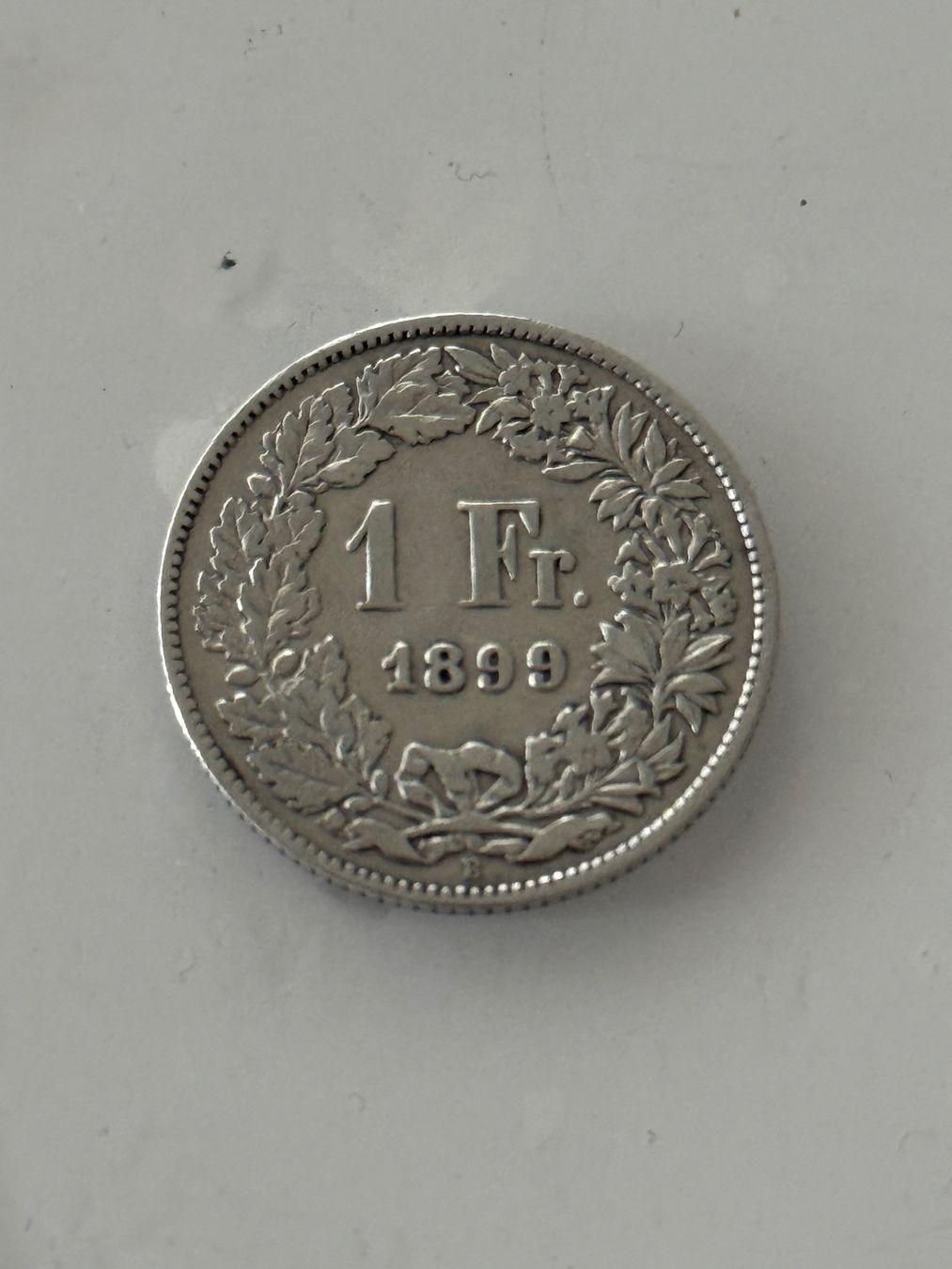 Tutti le monete: 1 Franken 1899  Rar – Usato da Wallisellen venduto da SWISS_SILVER1