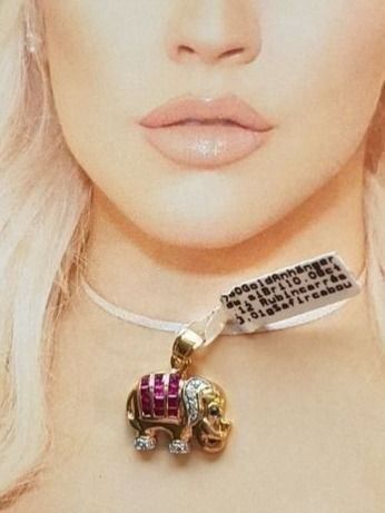 Ciondoli: Süsser Elefanten Anhänger, 18 Karat – Nuovo (secondo la descrizione) da Unterägeri venduto da Altgoldschmuck 2