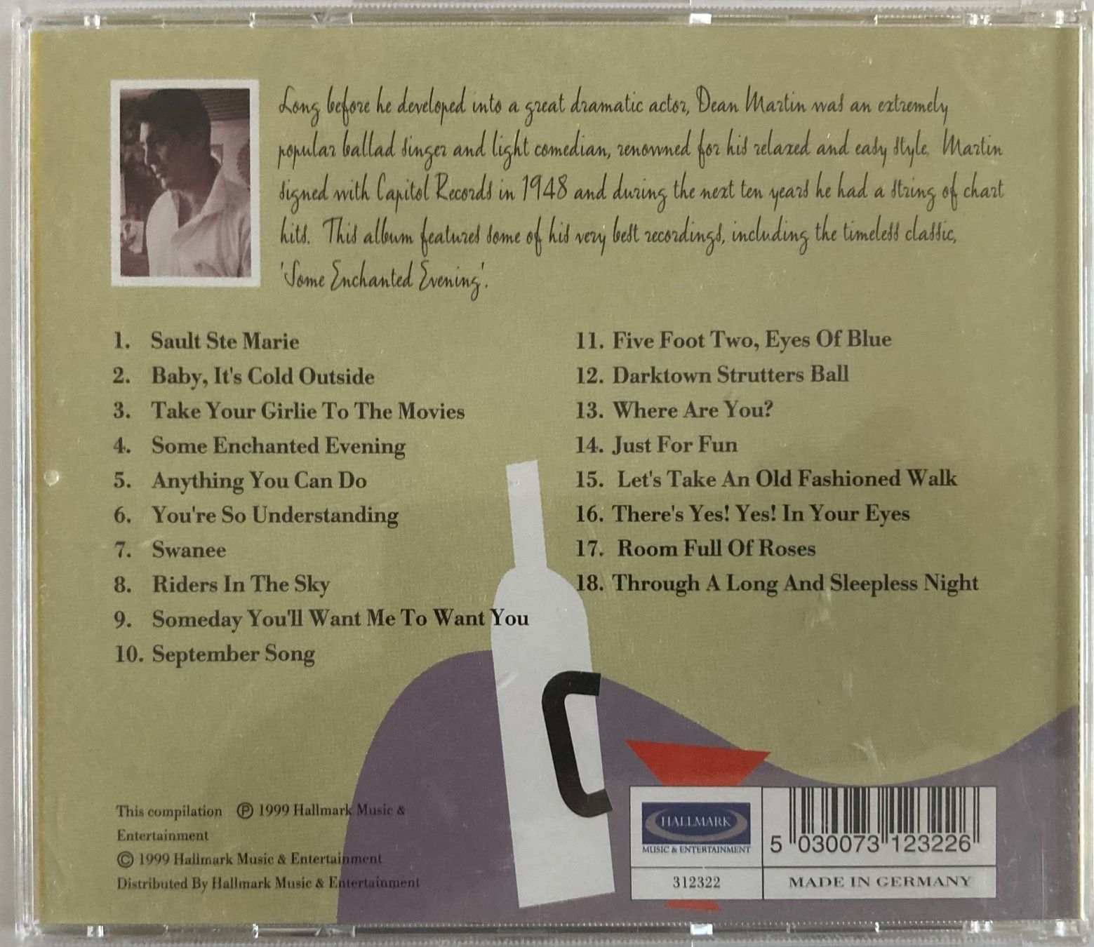 CDs: DEAN MARTIN - SOME ENCHANTED EVENING – Gebraucht aus Poliez-Pittet von Newtown-Records 1