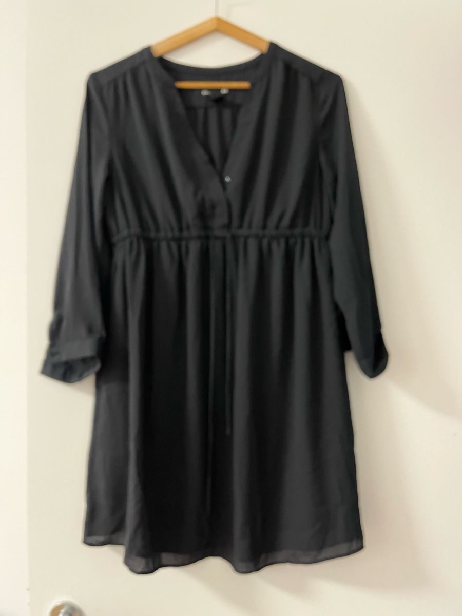 H&M Vestiti: Maternity Black Dress / Blouse Size S – Usato da Zürich venduto da Alex999