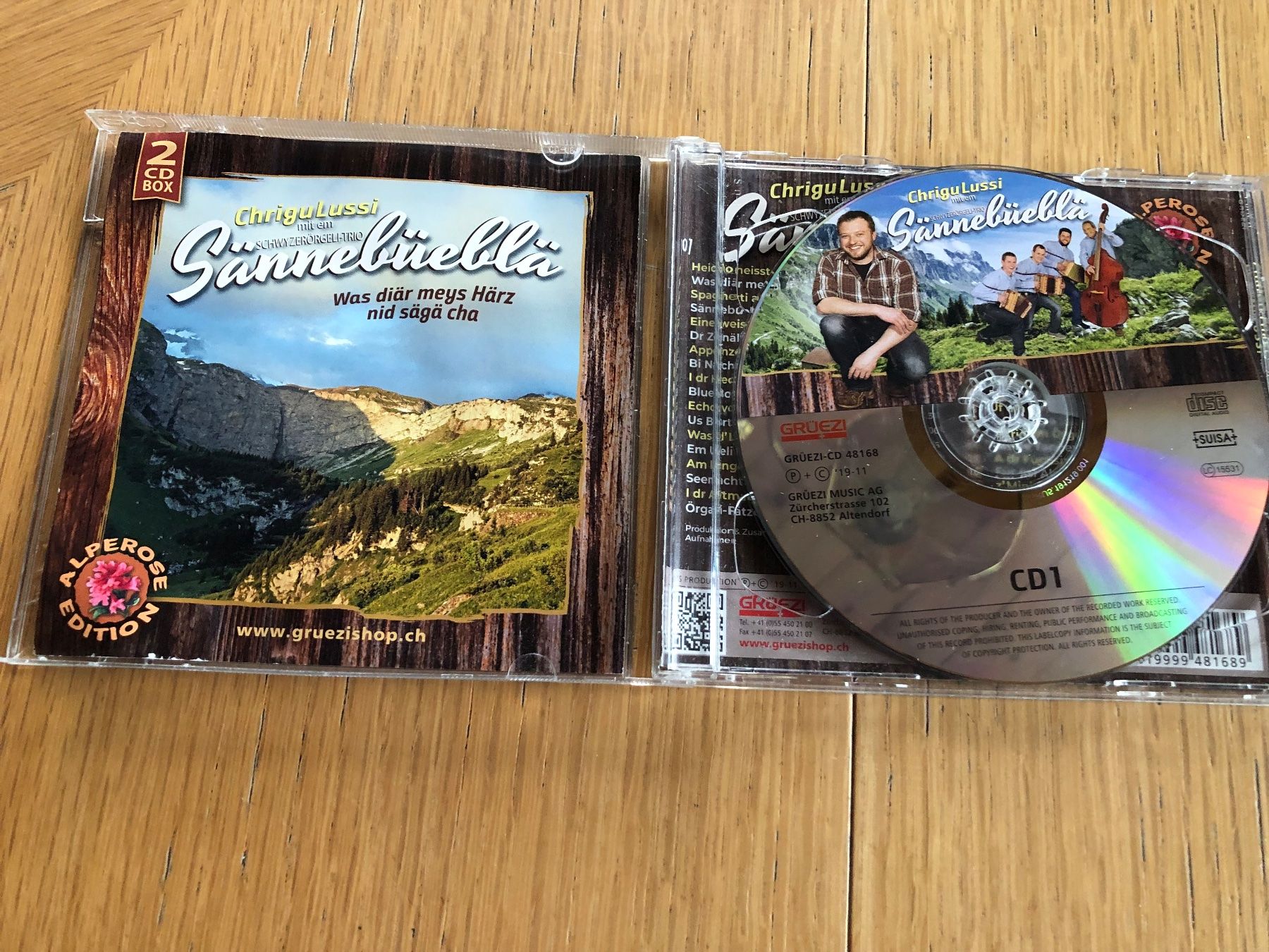 CD: Chrigu Lüssi - Sännebüeblä - 2 CD Box, – Usato da Schübelbach venduto da Dolly990_2 1