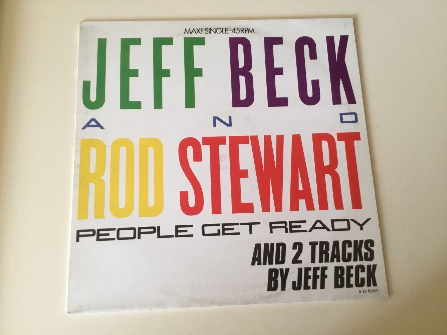 Dischi in vinile: Jeff Beck - Rod Stewart / People get ready – Usato da Kreuzlingen venduto da Schuggerman