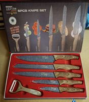 Zep line Messerset 6-teilig Marmorbeschichtung neu