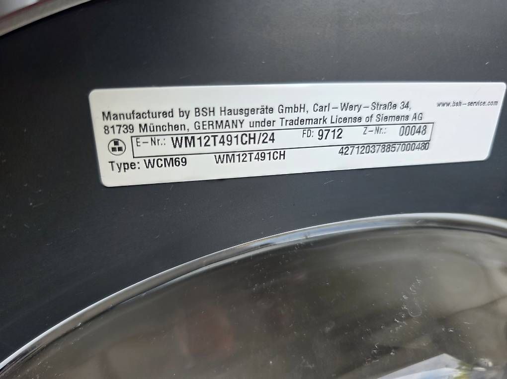 Machines à laver: Siemens Waschmaschine – D'occasion à Rümlang par dea_9qx8 1