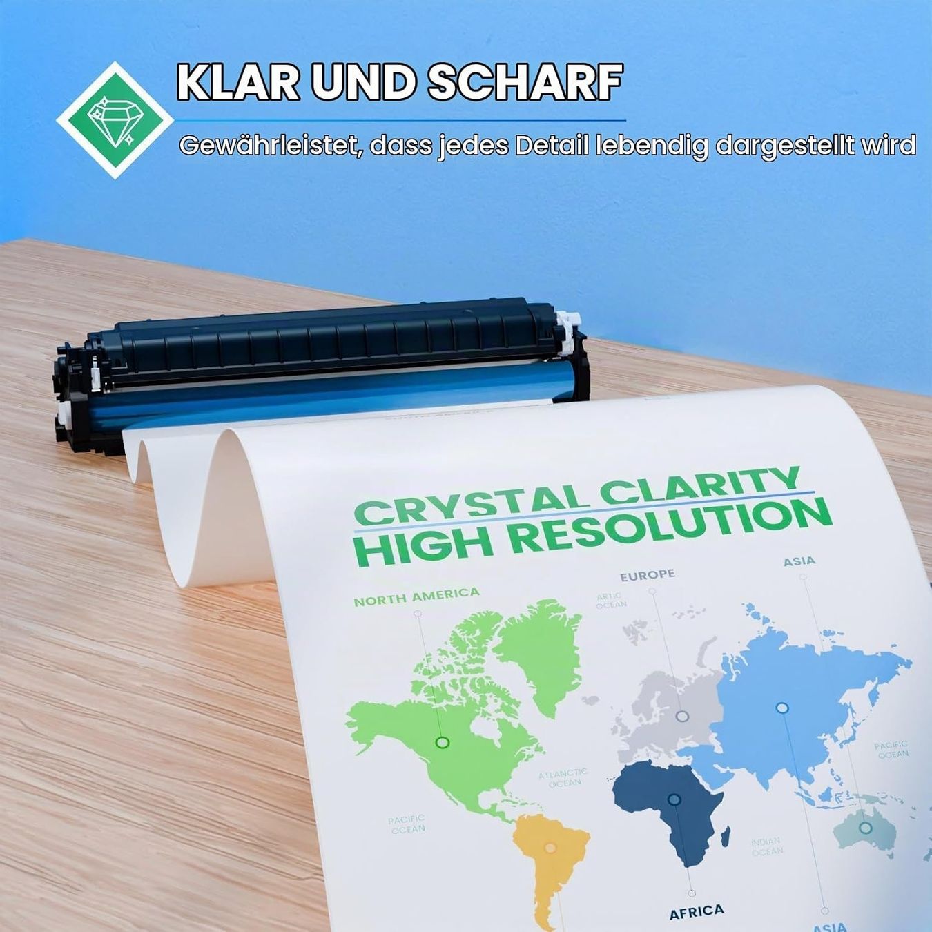 Hewlett Packard Cartucce per stampanti & toner: Toner Set 4 Farben kompatibel mit 203A Multipack – Nuovo e nell'imballaggio originale da Schaffhausen venduto da smarastore 5