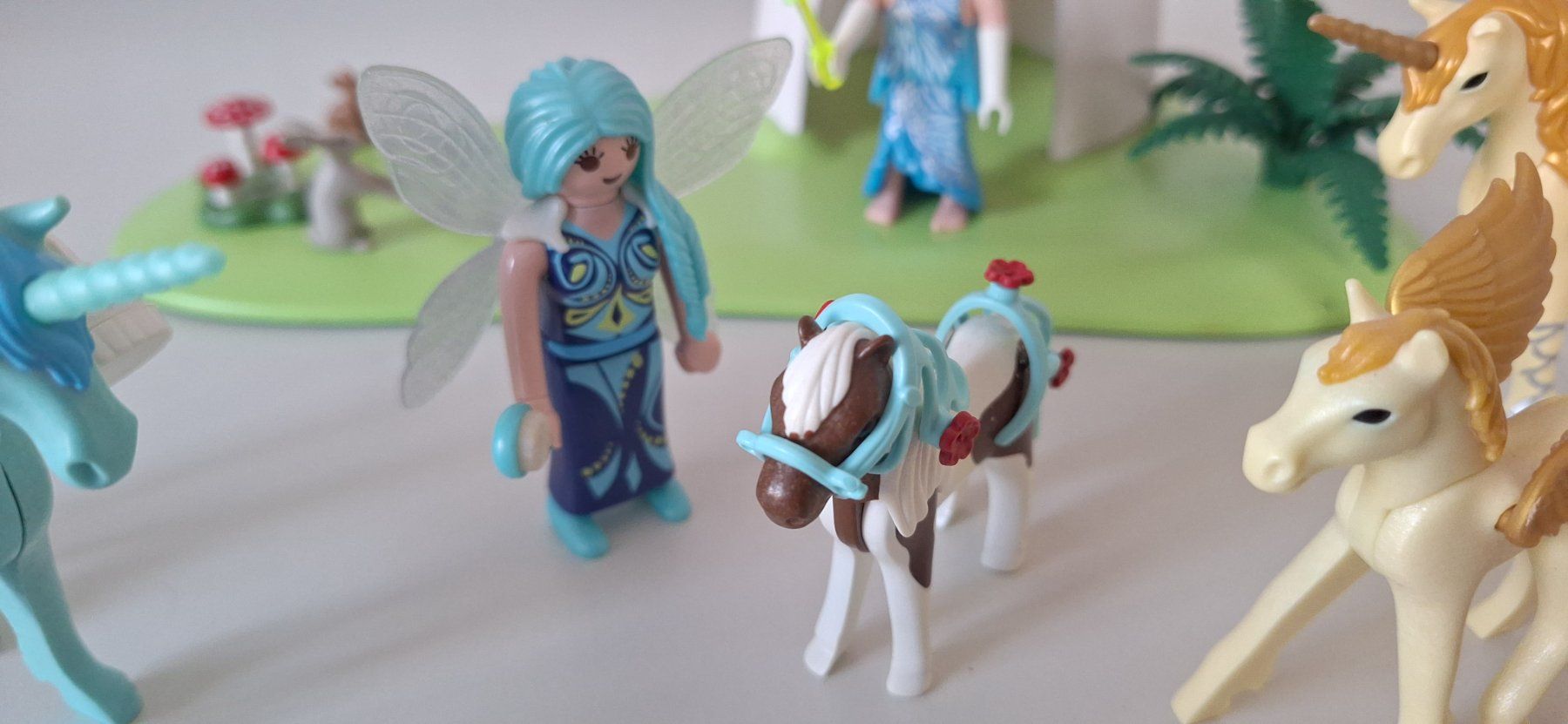 Playmobil Giocattoli: Feenwelt mit Einhörnern, Pegasus & Pilzhaus – Usato da Mellingen venduto da Edson58 3