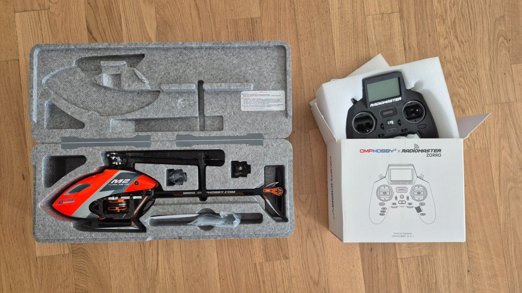 Omphobby Modellismo RC: OMP M2 Modellhelikopter – Usato da Zürich venduto da Rauber49 1