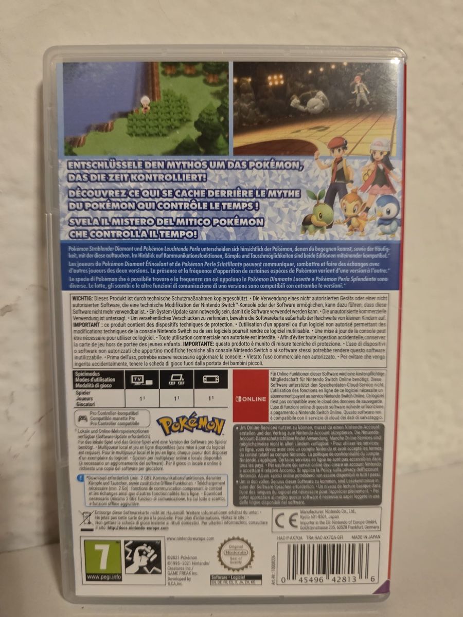 Pokémon Spiele: Pokemon Strahlender Diamant - Nintendo Switch Spiel – Gebraucht aus Ehrendingen von bubulence 1
