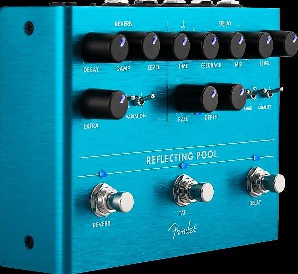 Strumenti musicali: Fender Reflecting Pool Delay/Reverb – Nuovo e nell'imballaggio originale da Giebenach venduto da MusiX-Pro 3