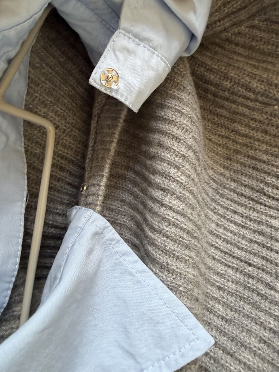 Maglioni & Felpe: Sandro Pullover mit Hemdgrösse S blau-grau gut erhalten – Usato da Belp venduto da Aliya 2