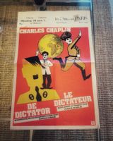 Affiche vintage Charlie Chaplin 1968