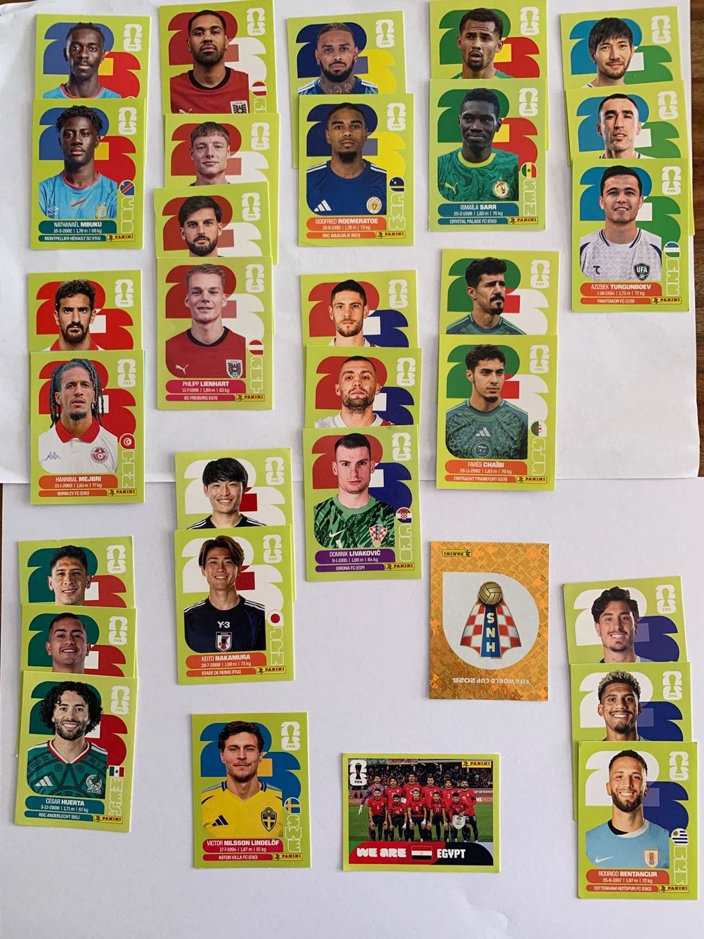 Panini Cartes à collectionner: Diverse Panini 2026 Sammelbilder – D'occasion à Glis par Jackie6