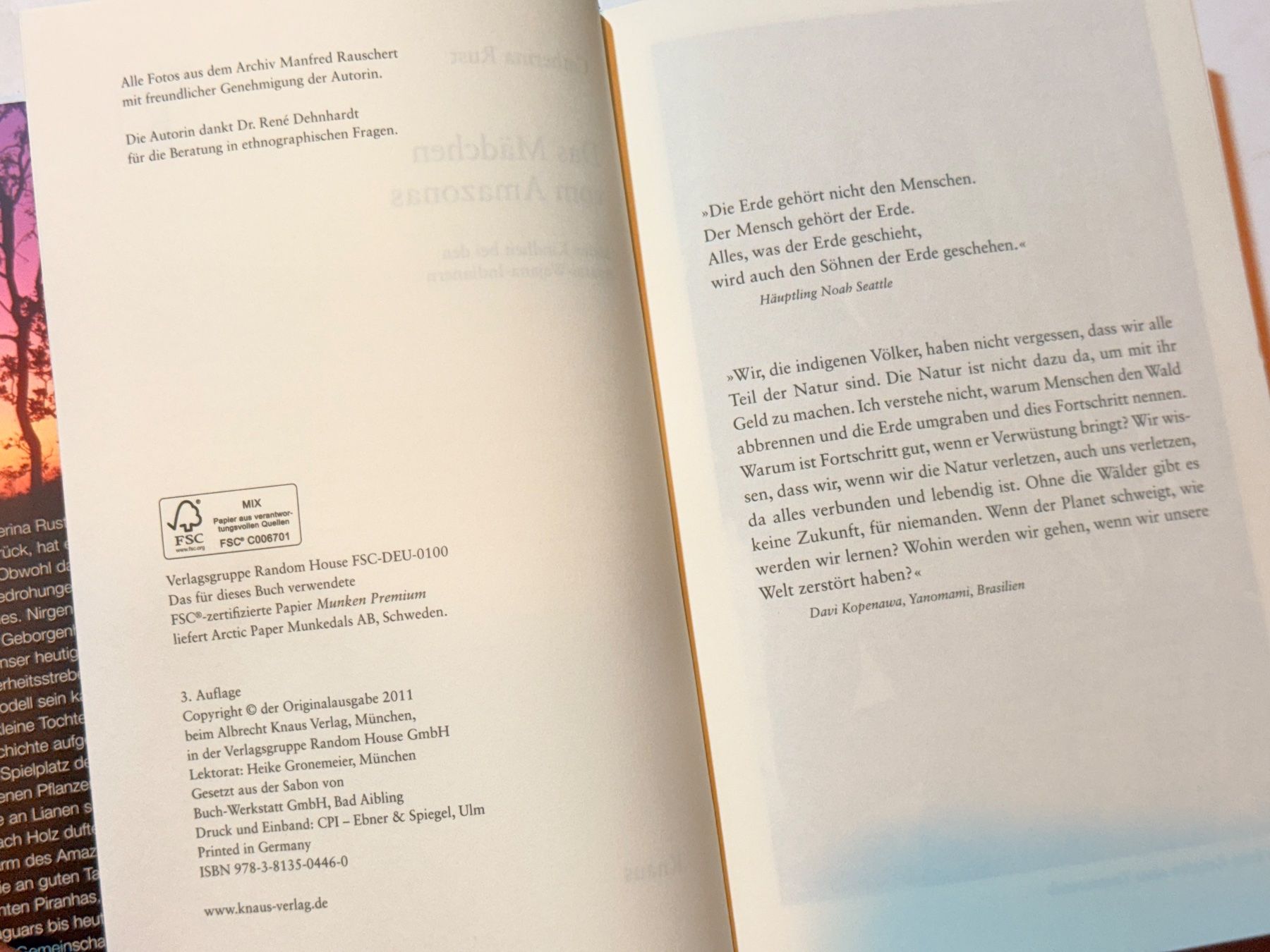 Libri: Das Mädchen vom Amazonas - Catharina Rust -Lesevergnügen! – Nuovo (secondo la descrizione) da Zuerich venduto da SonderArt-Wertgut 4