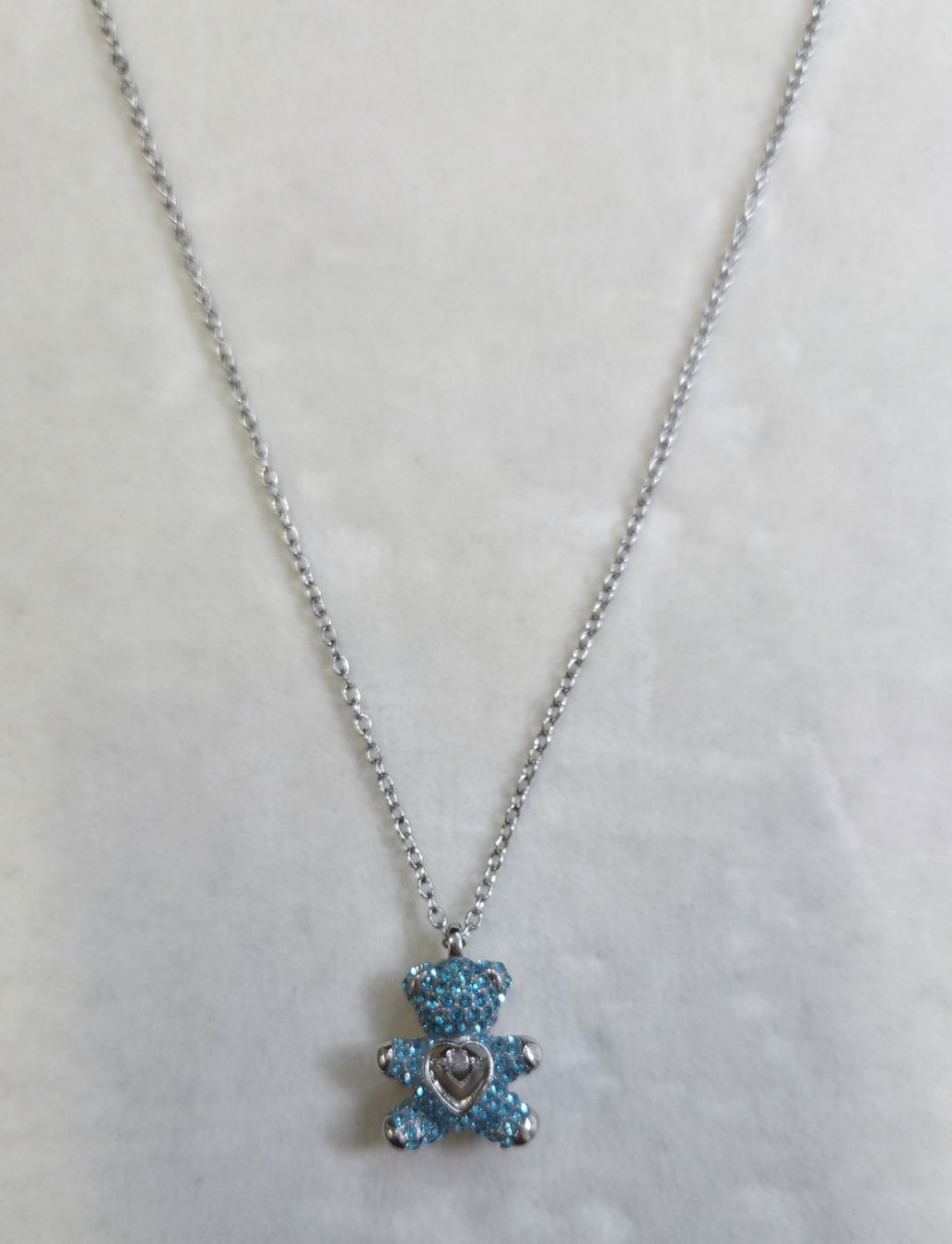 Catenine: blaue teddy zyrkon kette – Nuovo (secondo la descrizione) da Baden venduto da kar_rm7y