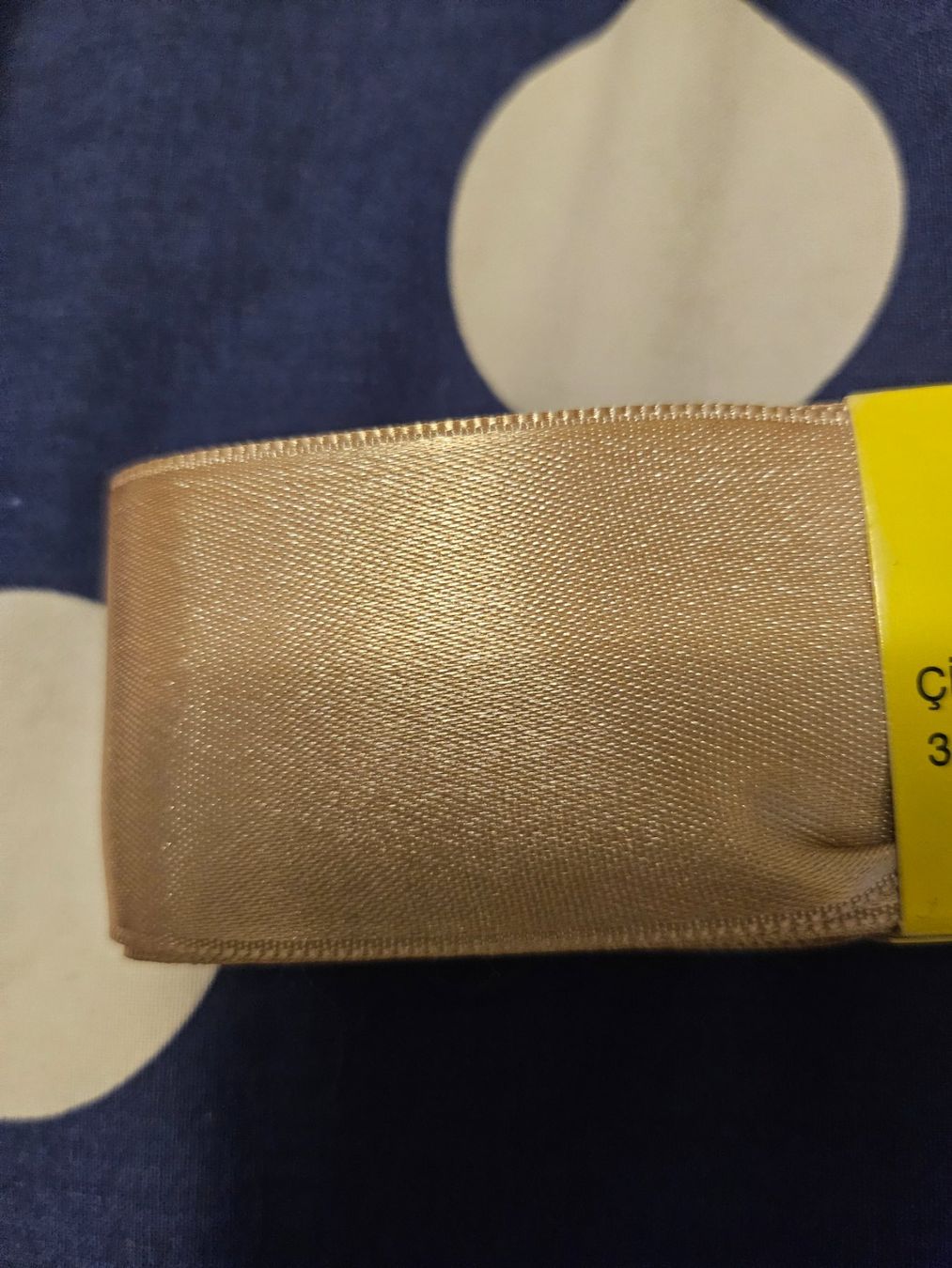 Nastri decorativi: Satinband 10 meter 38mm altrosa – Nuovo e nell'imballaggio originale da Dietikon venduto da Eleda 1