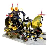 6987 Message Intercept Base Blacktron Space LEGO (komplett)