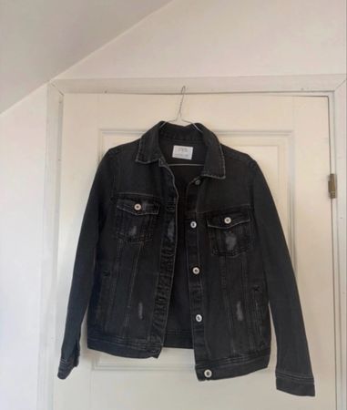 Black jeans jacket