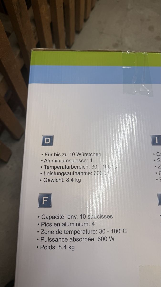 Küchengeräte: Hotdog maschine – Neu und originalverpackt aus Zürich von ism_7wbp 2