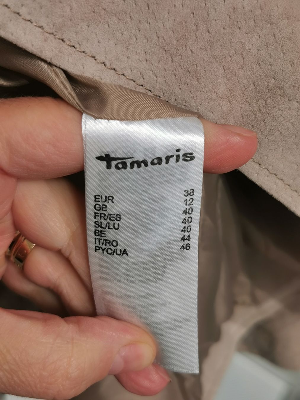Giacche: Tamaris Biker Lederjacke – Nuovo e nell'imballaggio originale da Bad Ragaz venduto da AKahlon 3