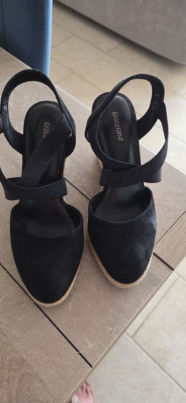 Graceland Damenschuhe: chaussures compensées neuves 36 – Neu (gemäss Beschreibung) aus Ste-Croix von kar_9x7w