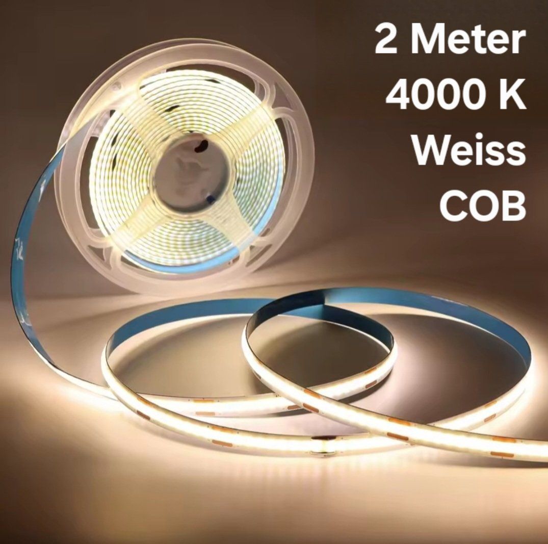 Ghirlande e barre luminose: COB LED Leuchtstreifen / dimmbar / 4000K mit USB Stecker – Nuovo e nell'imballaggio originale da Uster venduto da -FPS-