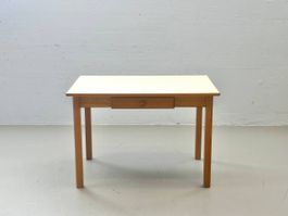 Vintage Küchentisch mit Schublade