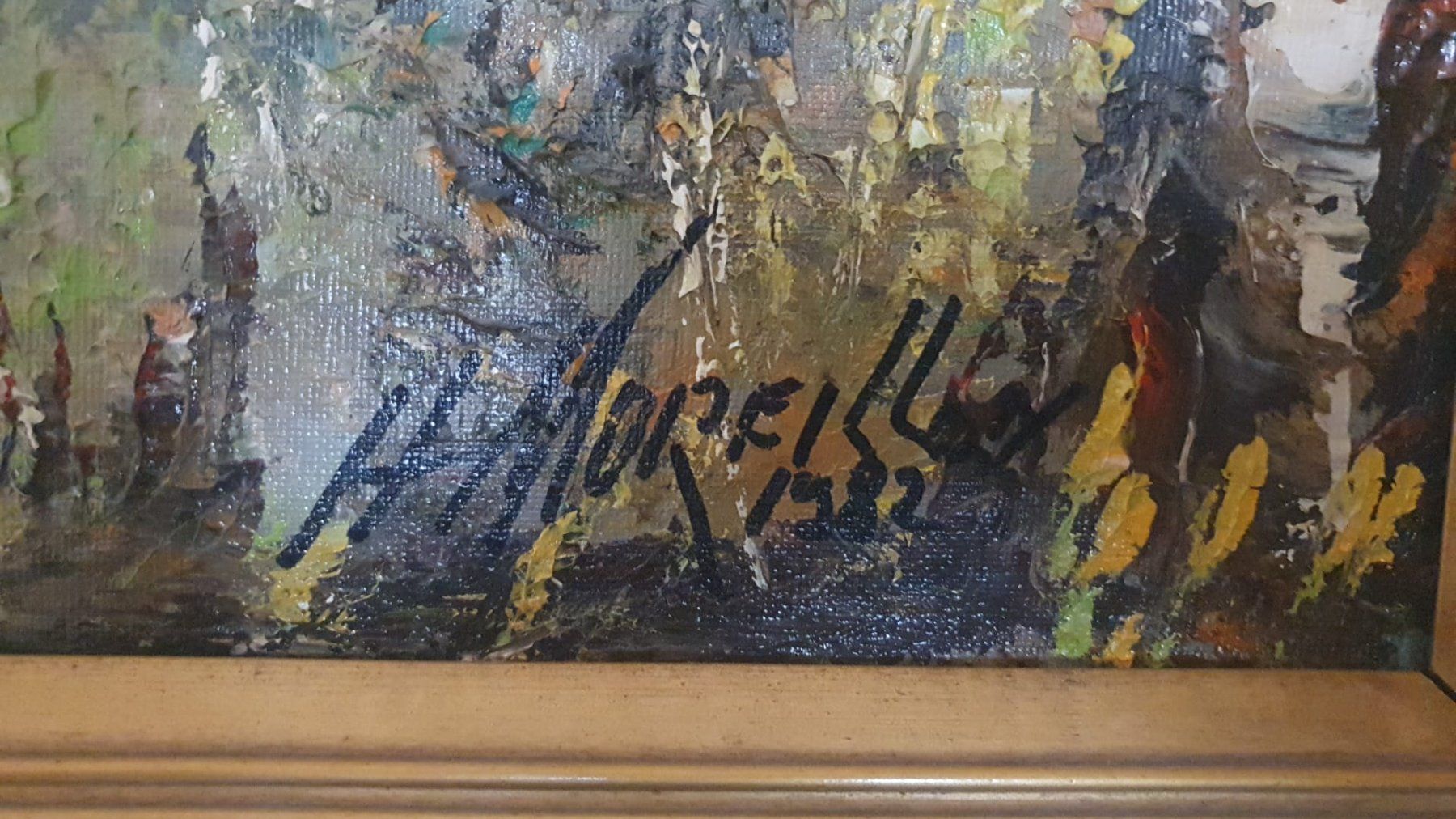 Dipinti: Peinture sur toile H.Moreillon 1982 – Usato da Brügg BE venduto da ramacca76 2