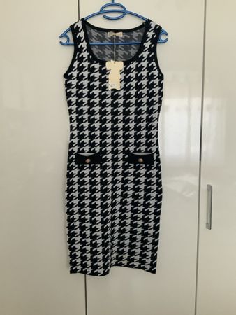 Kleid Emma und Ashley schwarz weiss neu mit Etikett