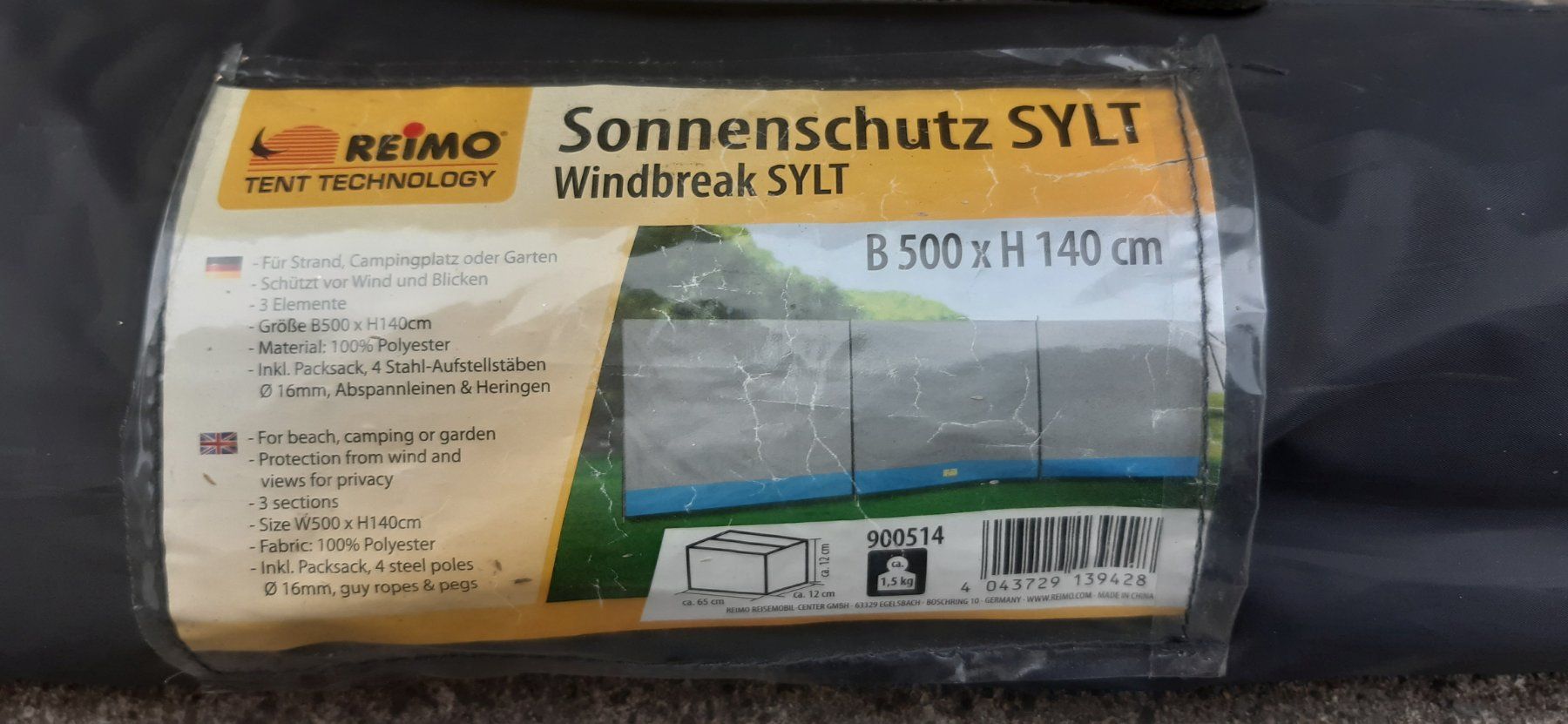 Paraventi: Camping Blick-/Wind- u. Sonnenschutz – Nuovo (secondo la descrizione) da Fahrweid venduto da smeraldo10 1