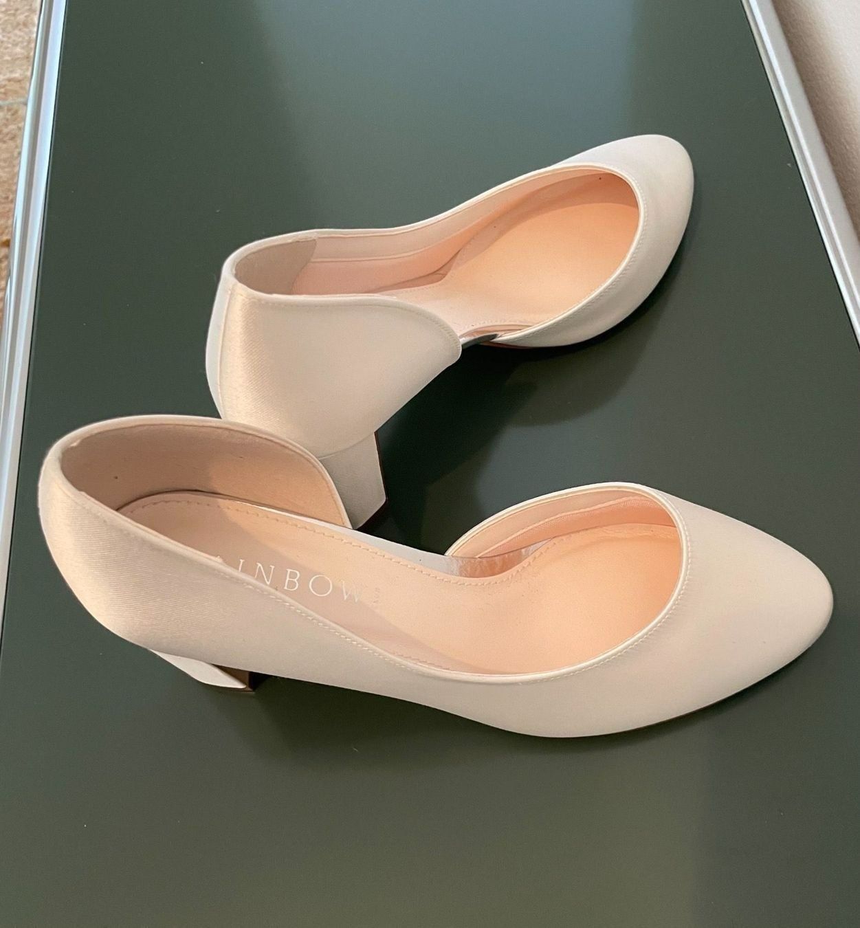 Rainbow Scarpe da donna: Brautschuhe Rainbow Gr. 37,5 – Nuovo (secondo la descrizione) da Nods venduto da BieneS 1