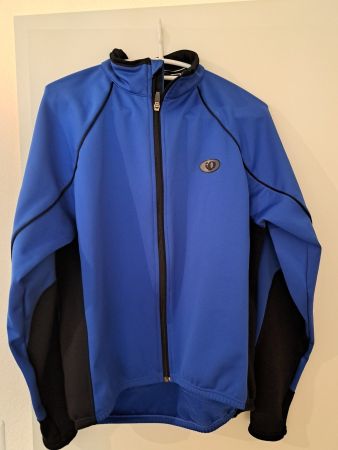 Bike/Velo Jacke "Pearl Izumi" blau/schwarz Gr. M