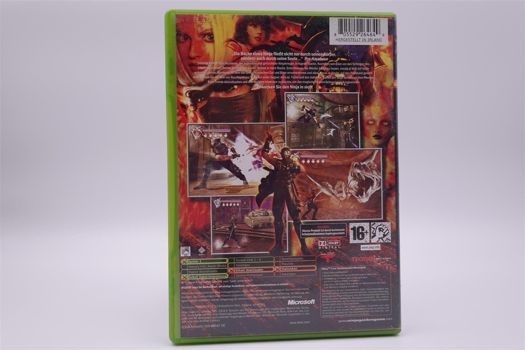 Microsoft Giochi: Ninja Gaiden (XBOX) – Usato da Herisau venduto da ZelliZone 1