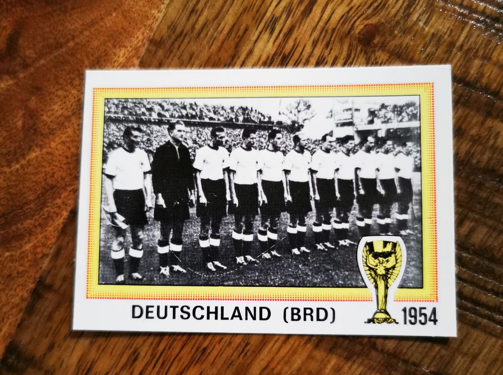 Panini Sammelbilder & Trading cards: Panini Deutschland 1954 – Gebraucht aus Rotkreuz von Titotesla