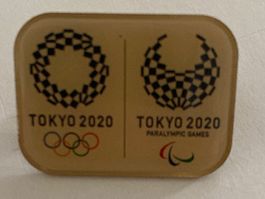 Pin Tokyo 2020 Olympia – offizielles Souvenir, unbenutzt