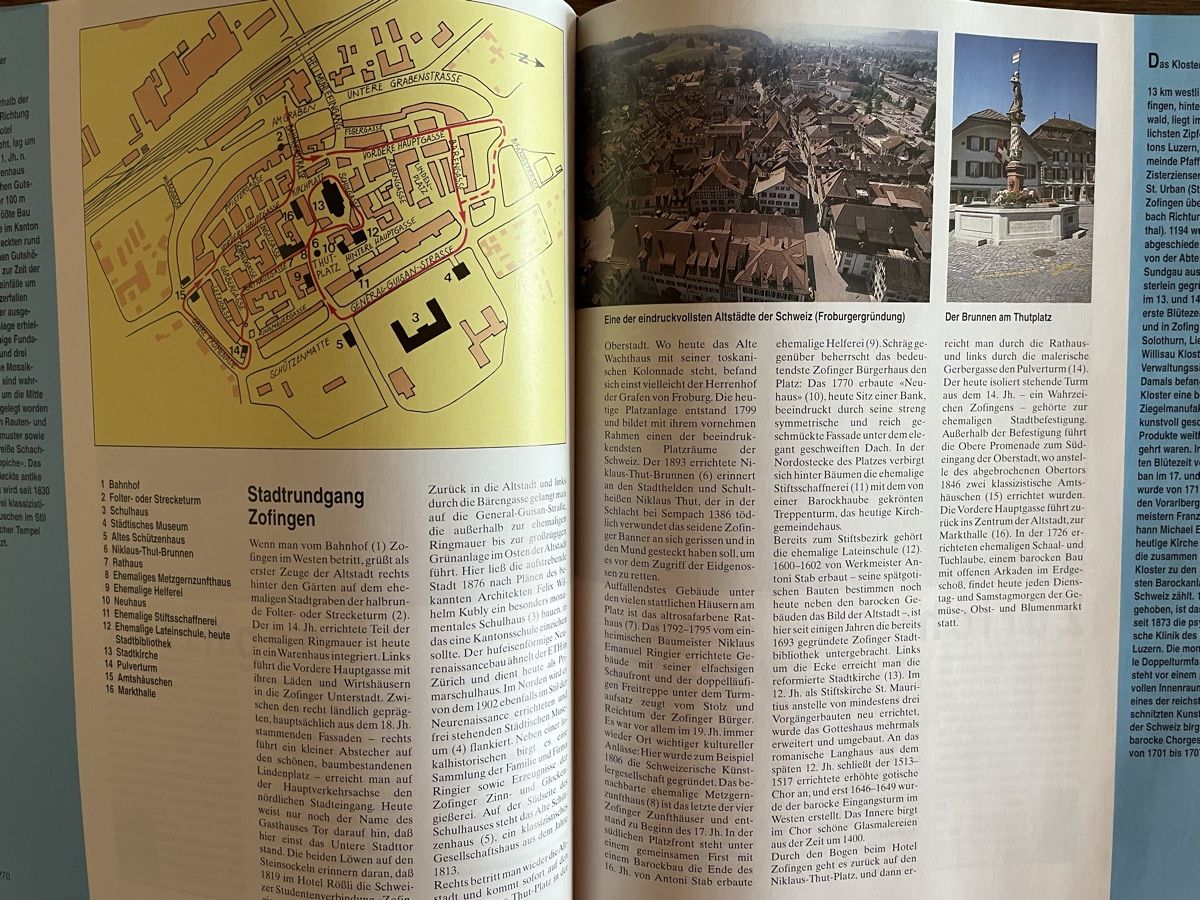 Libri: Schweizer Städtebuch - Ausflugstipps & Rundgänge – Usato da Wyssachen venduto da Hahe89 4