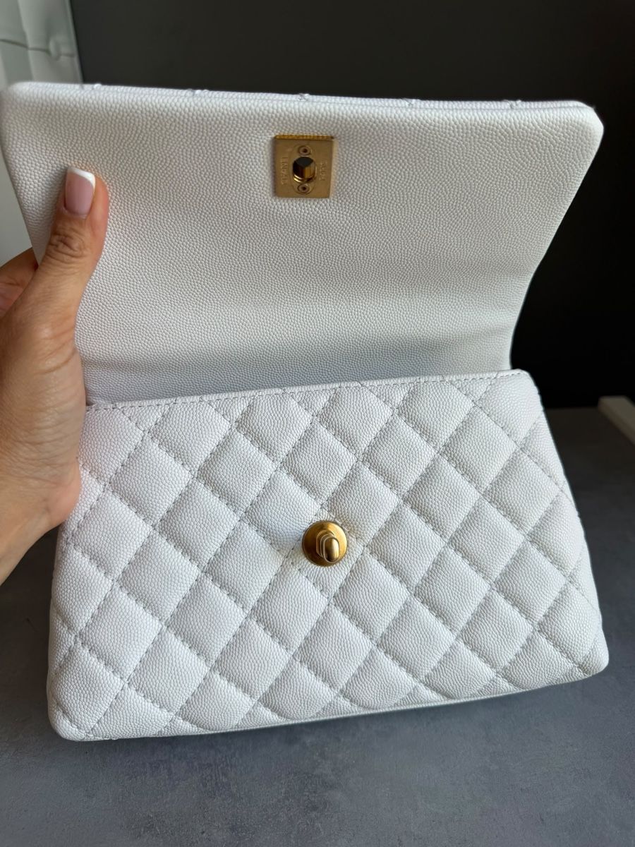 Chanel Sacs femmes: Sac Chanel coco handle caviar fullset poignée lézard – Neuf (Voir description) à Bussigny par tmu_8p2m 5