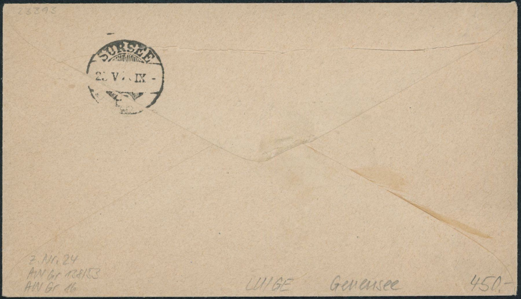 Alle Briefmarken: LU Geuensee - Zwergstempel - Affr. Insuf. - Stabstempel – Gebraucht aus Schindellegi von leecollect 1