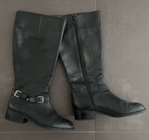 kniehohe Ralph Lauren Lederstiefel