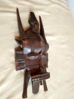 vintage Afrikanische Holzmaske, Wanddeko mit Charakter!